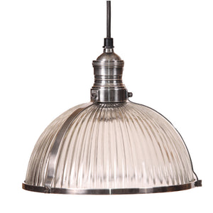 Salina Hanging Lamp Antique Silver