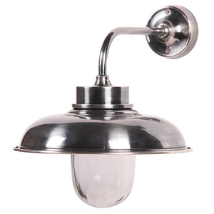 Danube Wall Lamp Antique Silver