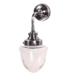 Tugela Wall Lamp Antique Silver