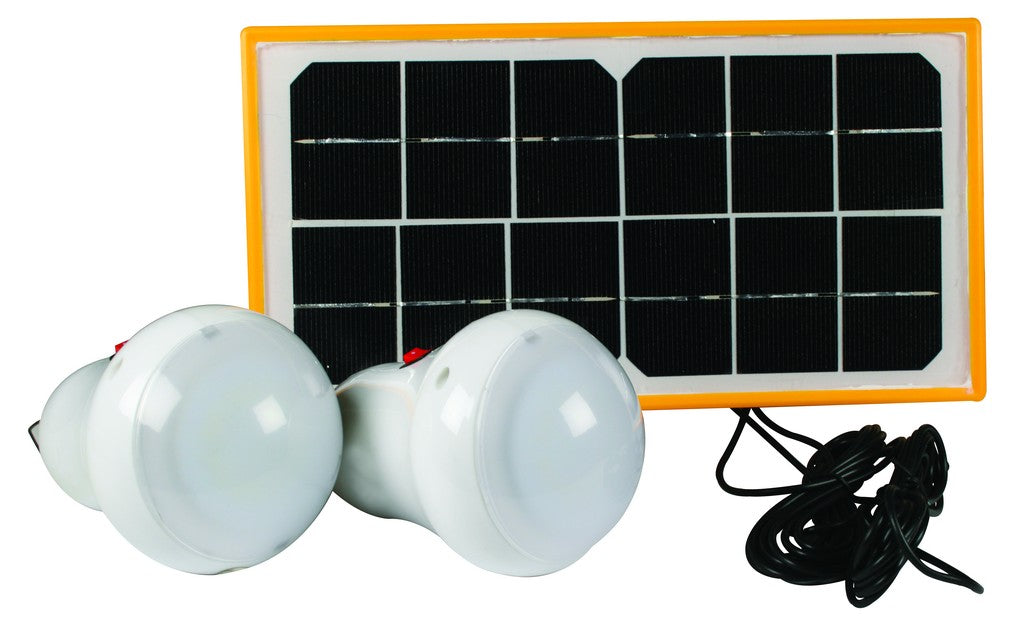 Portable Solar 2 Light Kit - Future Light - LED Lights South Africa