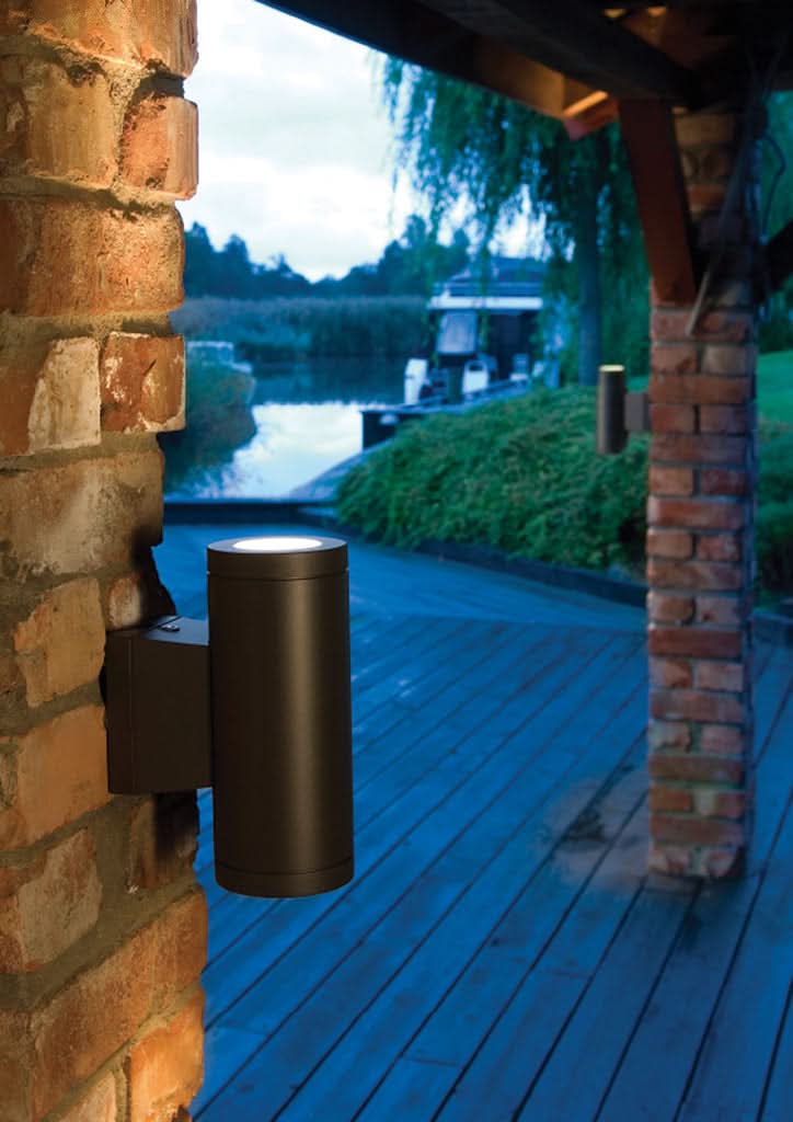 Metro Graphite Outdoor Wall Light IP54