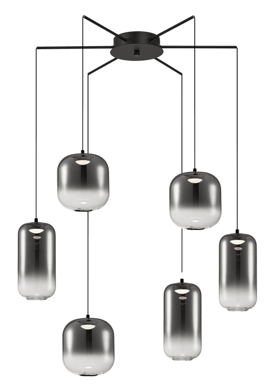 Misty Morning Cluster LED Pendant Light