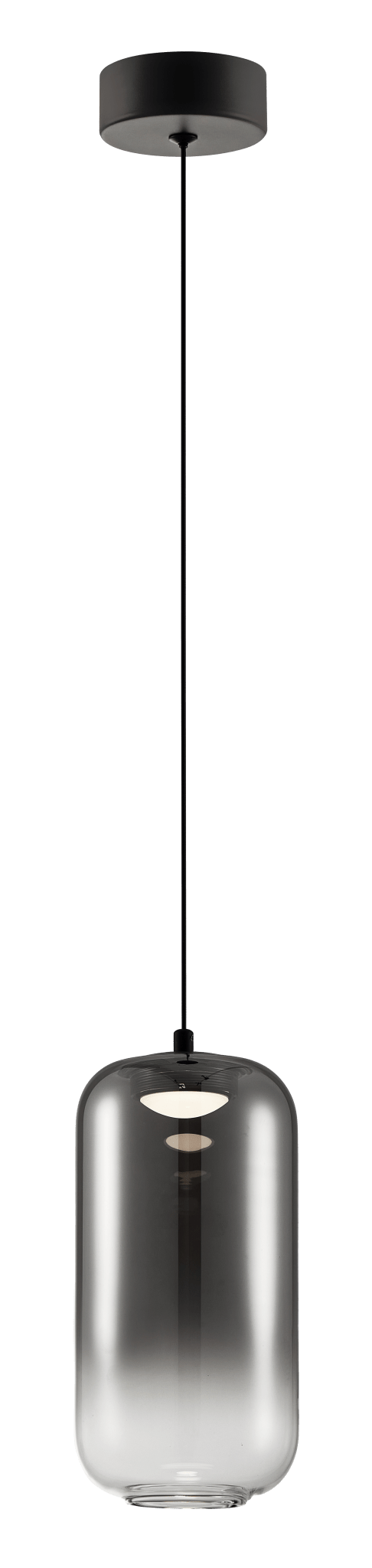 Misty Evening Glass LED Pendant Light - additional product image