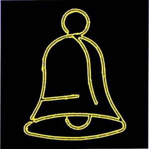 LED Christmas Lights - Yellow Bell Motif - Future Light - LED Lights South Africa