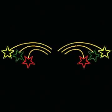 LED Christmas Lights - Star Banner Motif - Future Light - LED Lights South Africa