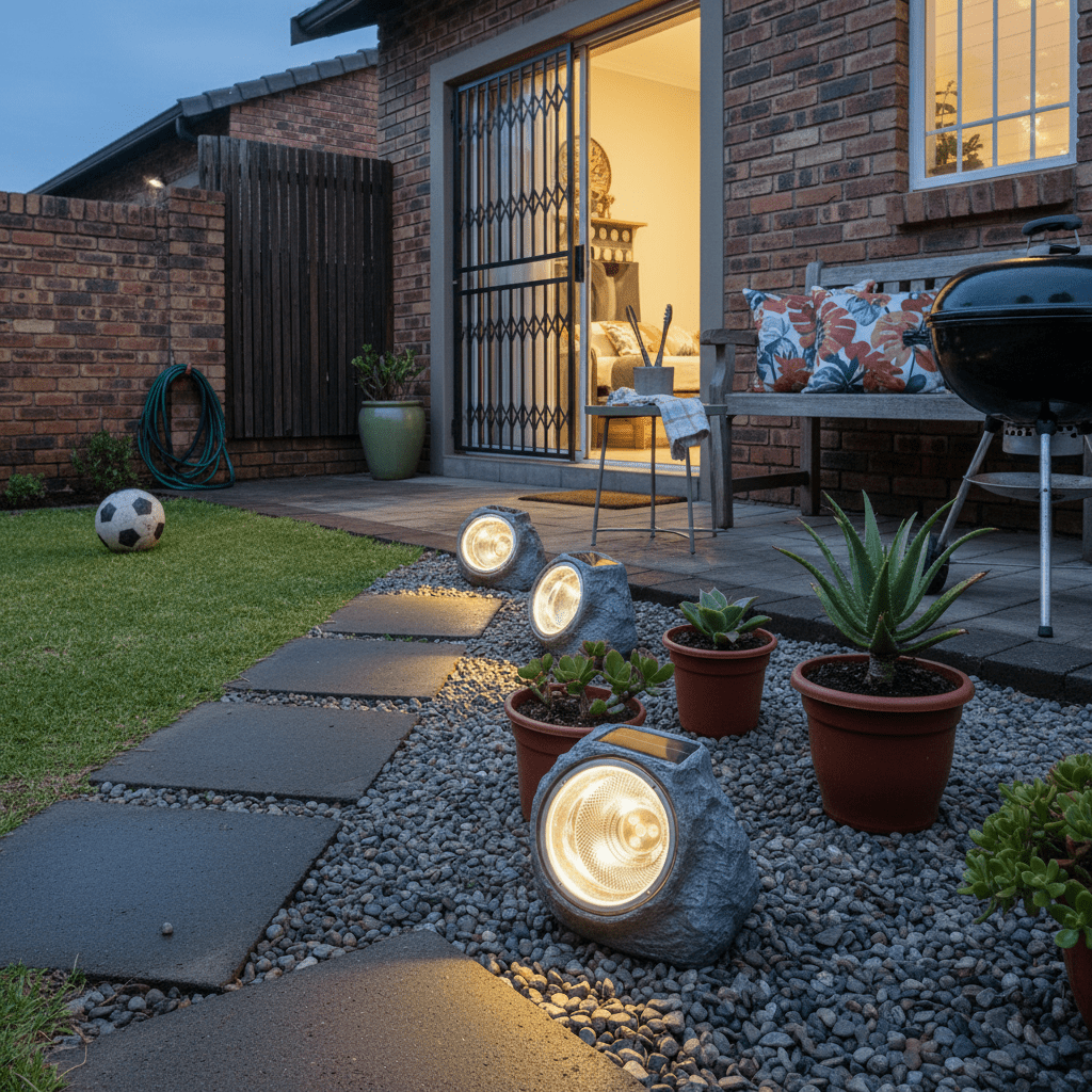 LED Solar Rock Light