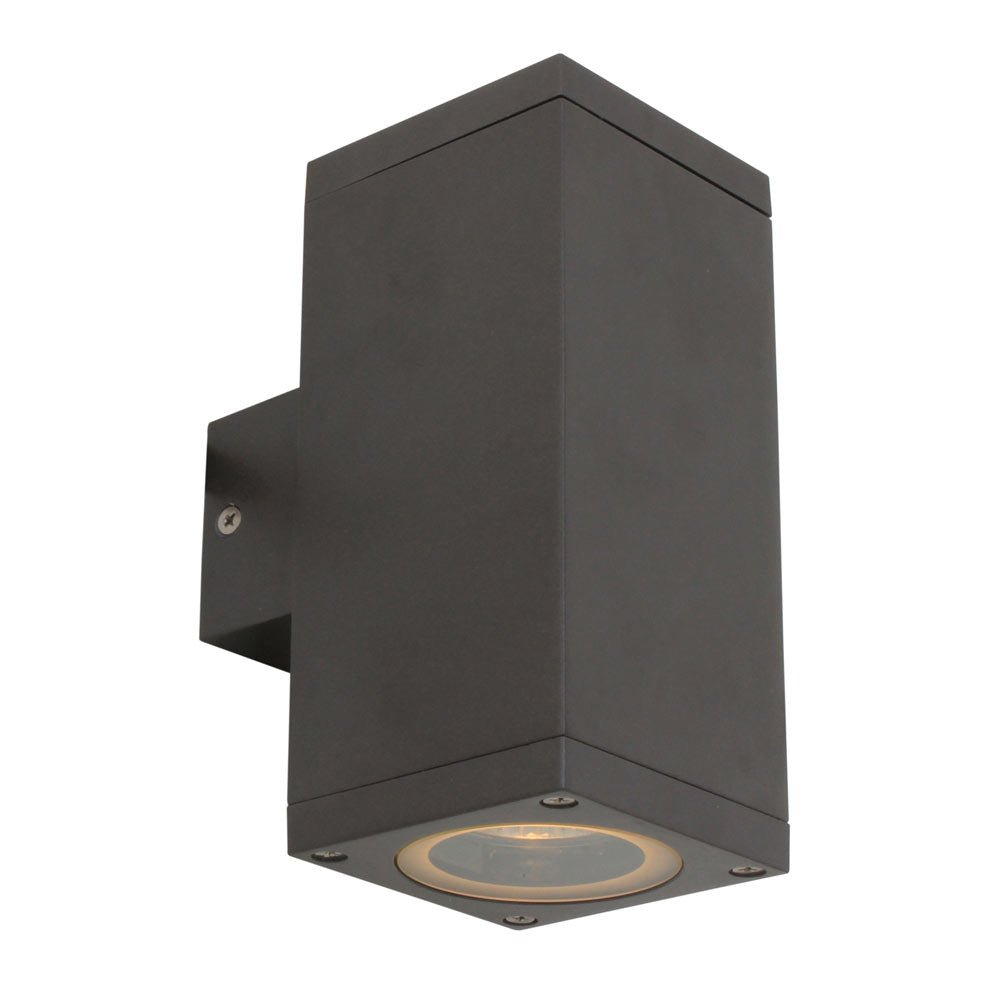 Graphite Outdoor Wall Light IP65 Up/Down