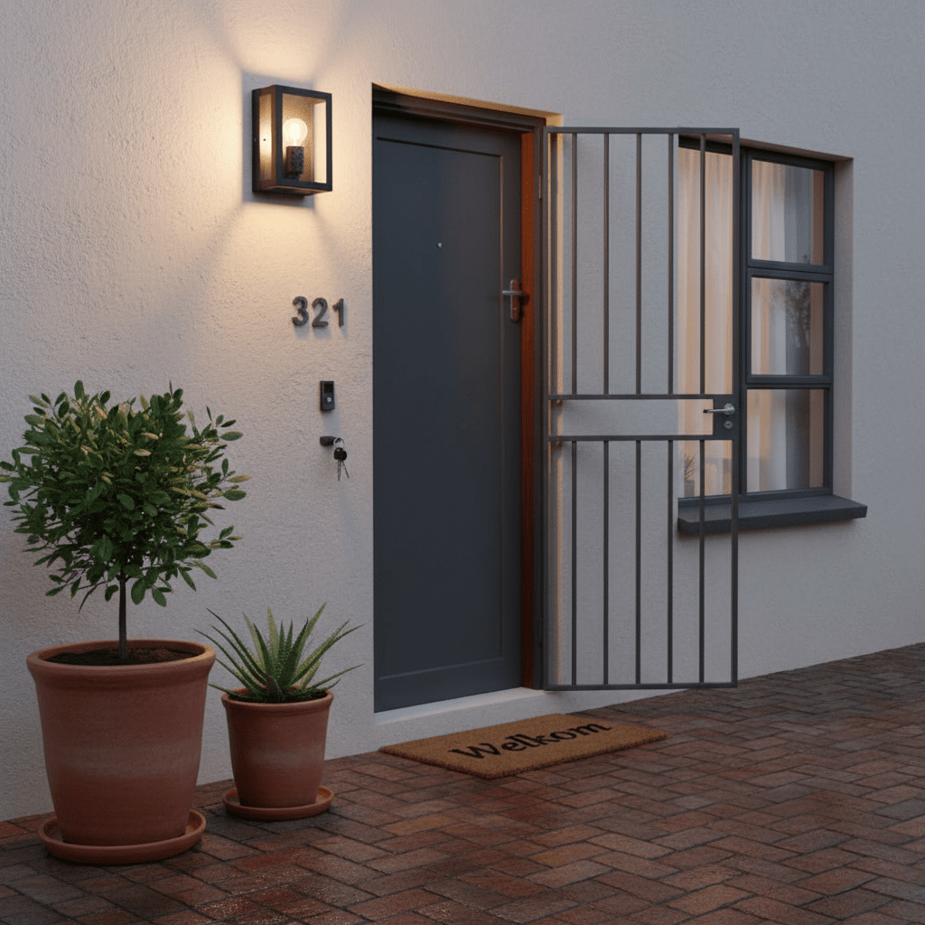 Alamonte Galvanized Outdoor Wall Light