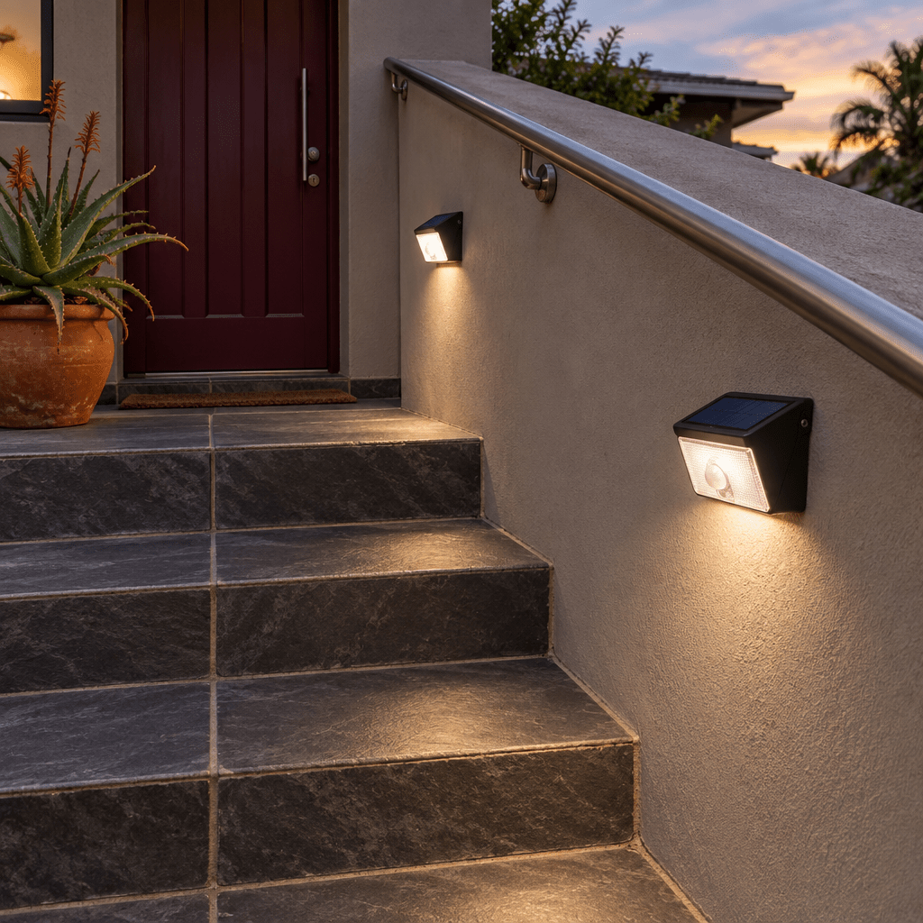 10 Watt Solar Wall Light