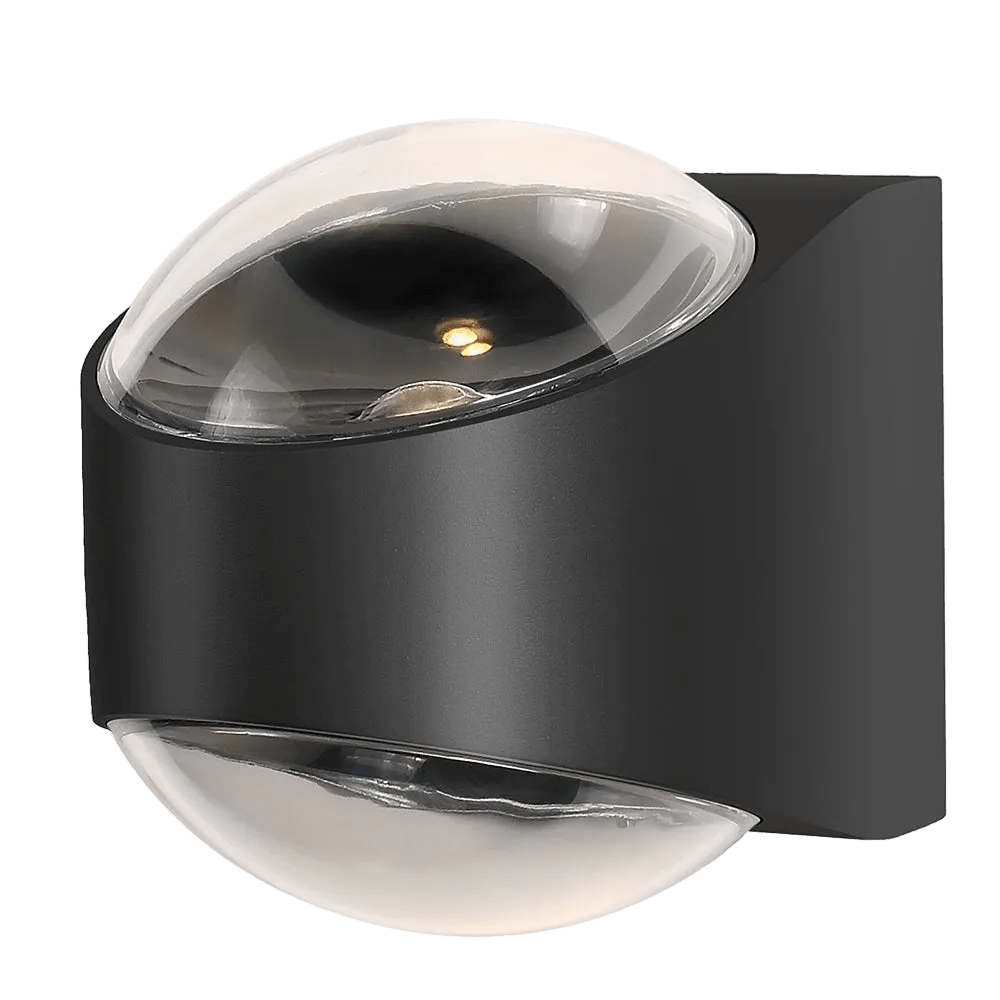 Glow Outdoor Wall Light Black - 12W