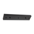 Rectangular Metal Ceiling Plate – Black