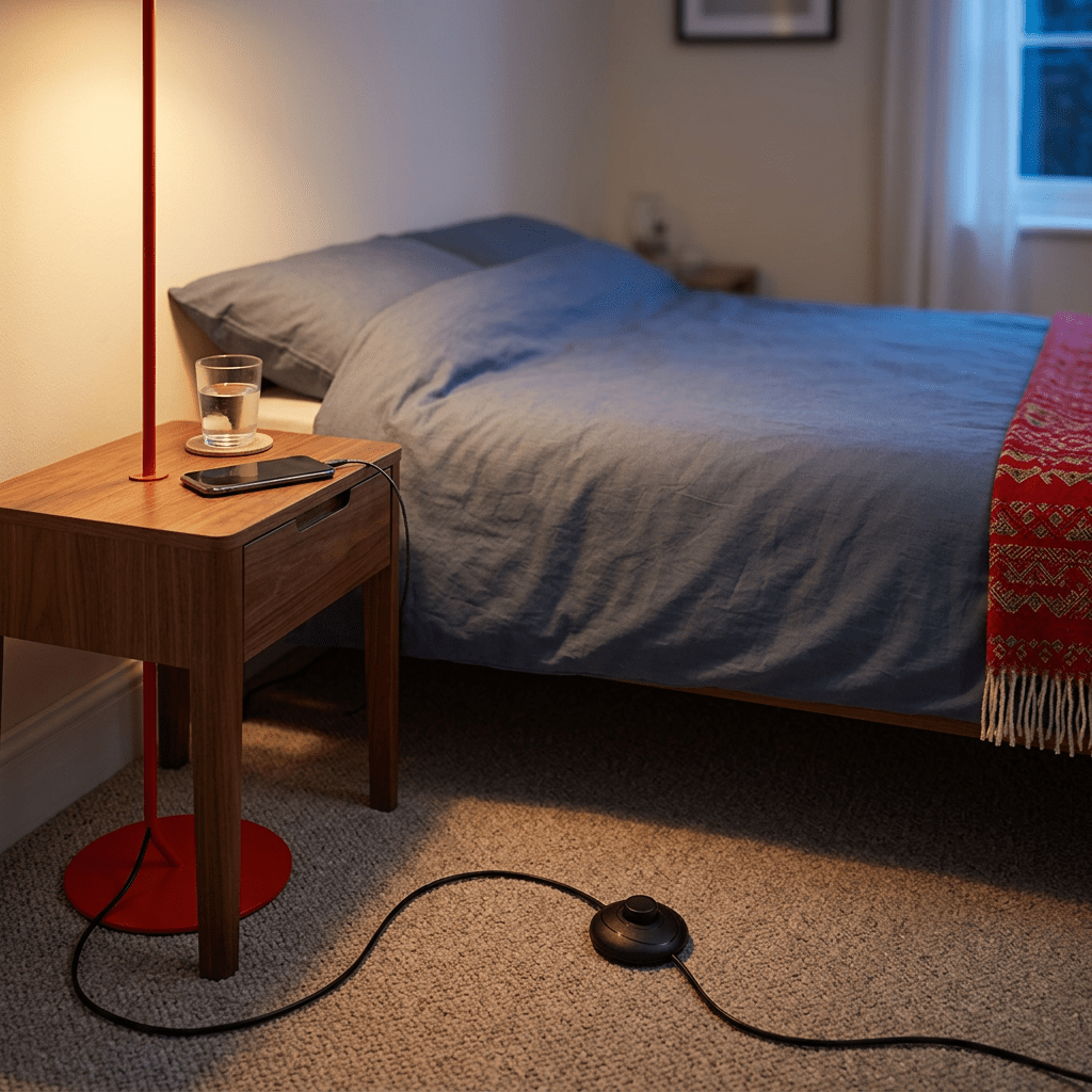 Black Foot Switch - 3.5m Length