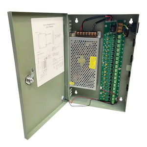 LED Power Supply - 12V, 15A, 18 Channel Power Distribution Board - Future Light - LED Lights South Africa