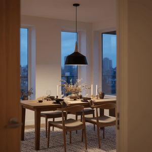 Loki Nordic Black Pendant Light