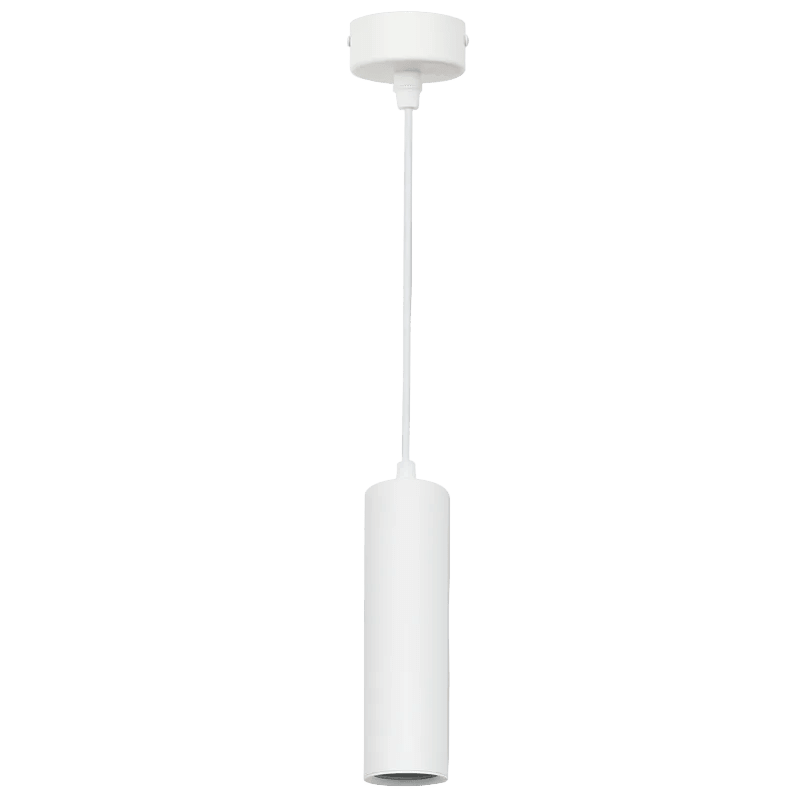 Pinkie White Flute Pendant Light