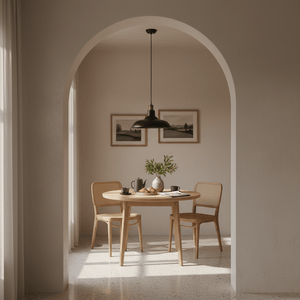 Black & Antique Brass Pendant Light - additional product image
