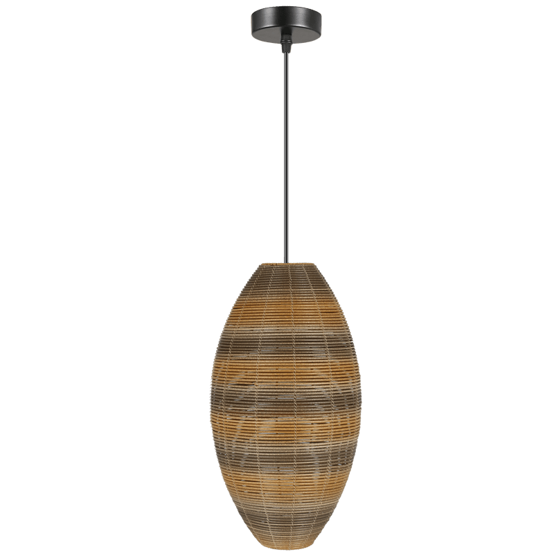 Compact Rattan Pendant Lights