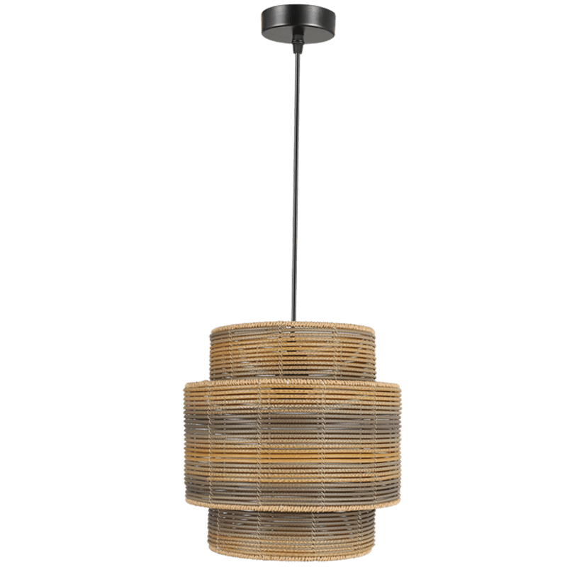 Open-Woven Rattan Pendant Lights