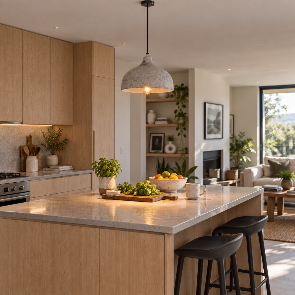 Luka Stone Pendant Light