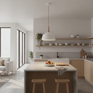 Loki Nordic White Pendant Light