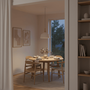 Loki Nordic White Pendant Light