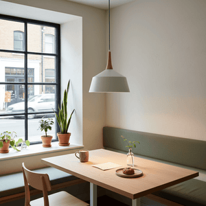 Loki Nordic White Pendant Light