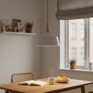 Loki Nordic White Pendant Light
