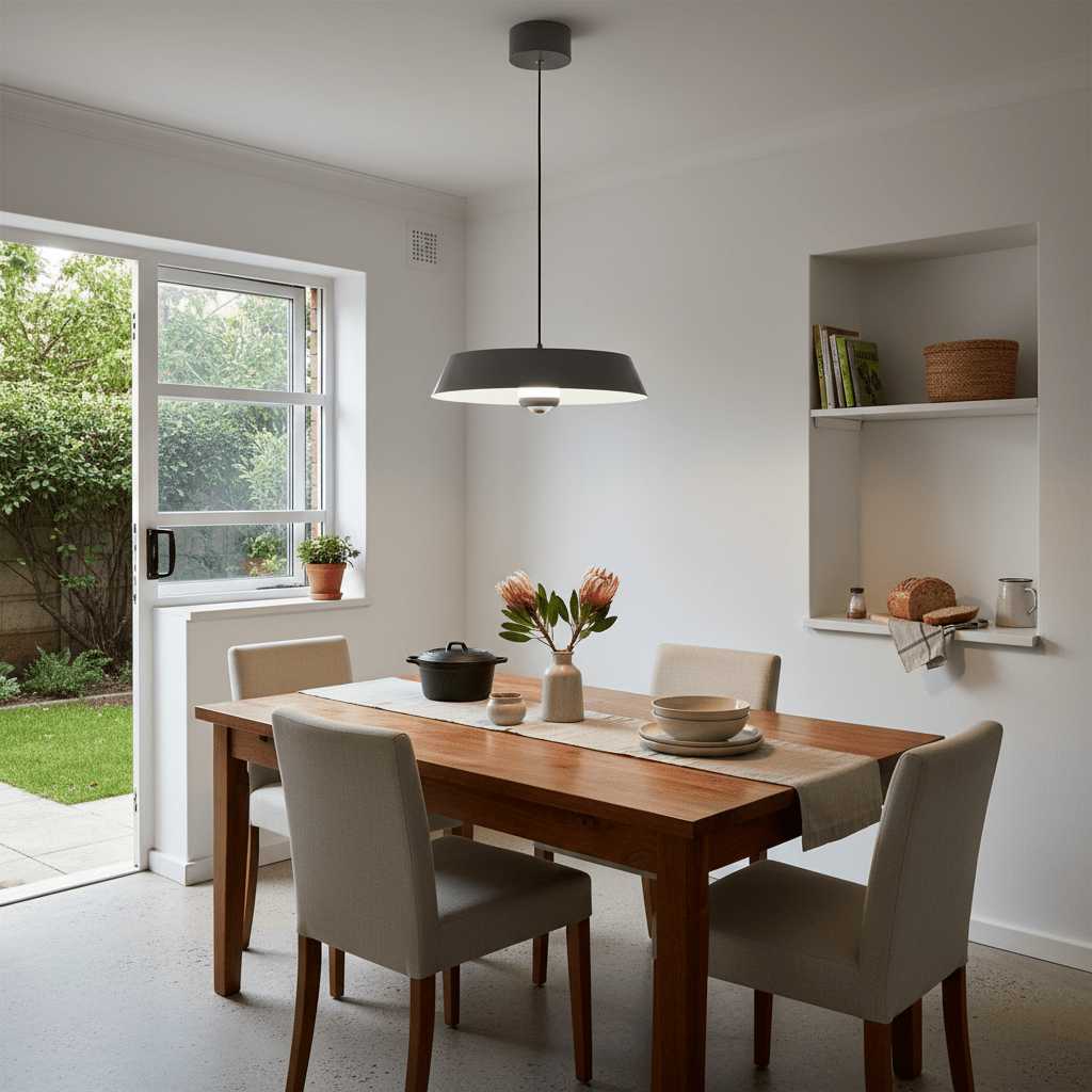 CCT Matt Grey LED Pendant Light