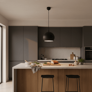 Louw Black Pendant Light