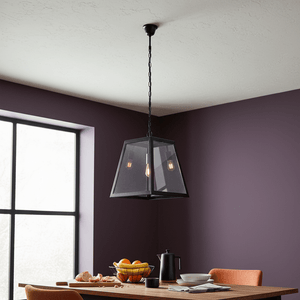 Black 1 Light Pendant