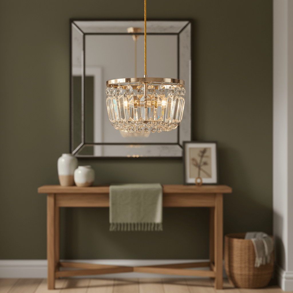 Gold 2 in 1 Pendant or Ceiling Light - additional product image