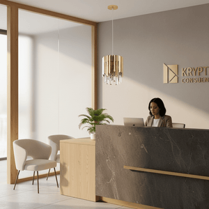 Krypt Gold Pendant Light