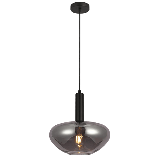 Smoke Glass Pendant Light