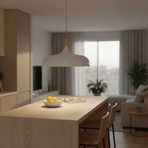 Floki Nordic White Pendant Light