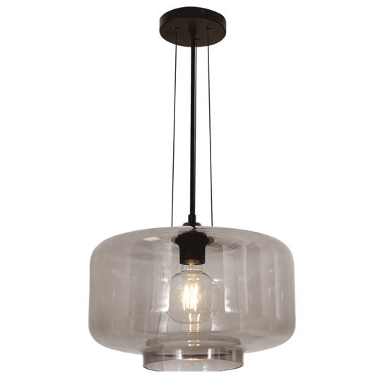 Idle Smoke Glass Pendant Light