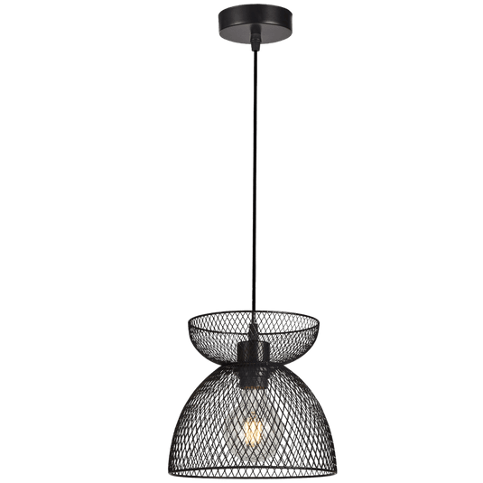 Black Iron Pendant Light, 9W product image