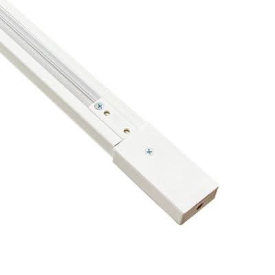 White 3 wire track light with a sleek design, ideal for indoor accent lighting.