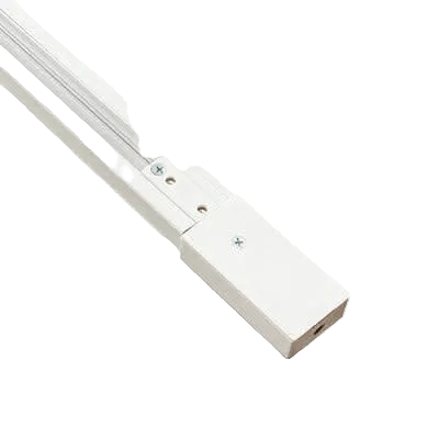 White 3 Wire Track - 1000mm