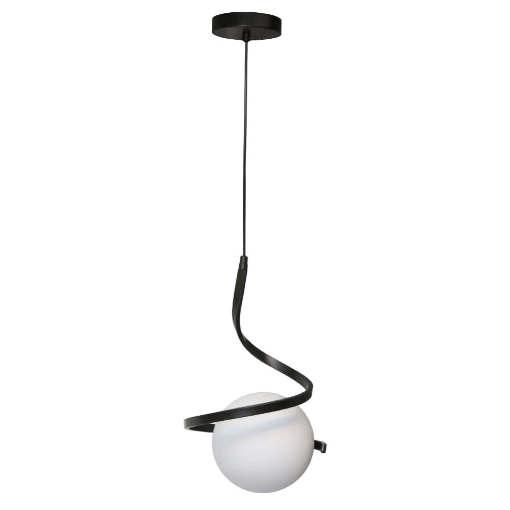Black Infinity Pendant Light