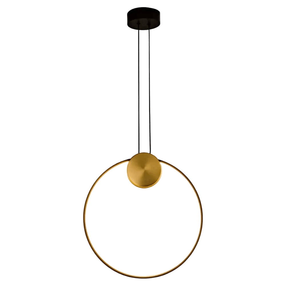 Black & Gold LED Pendant Light