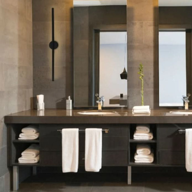 LED lighting zone setup closeup