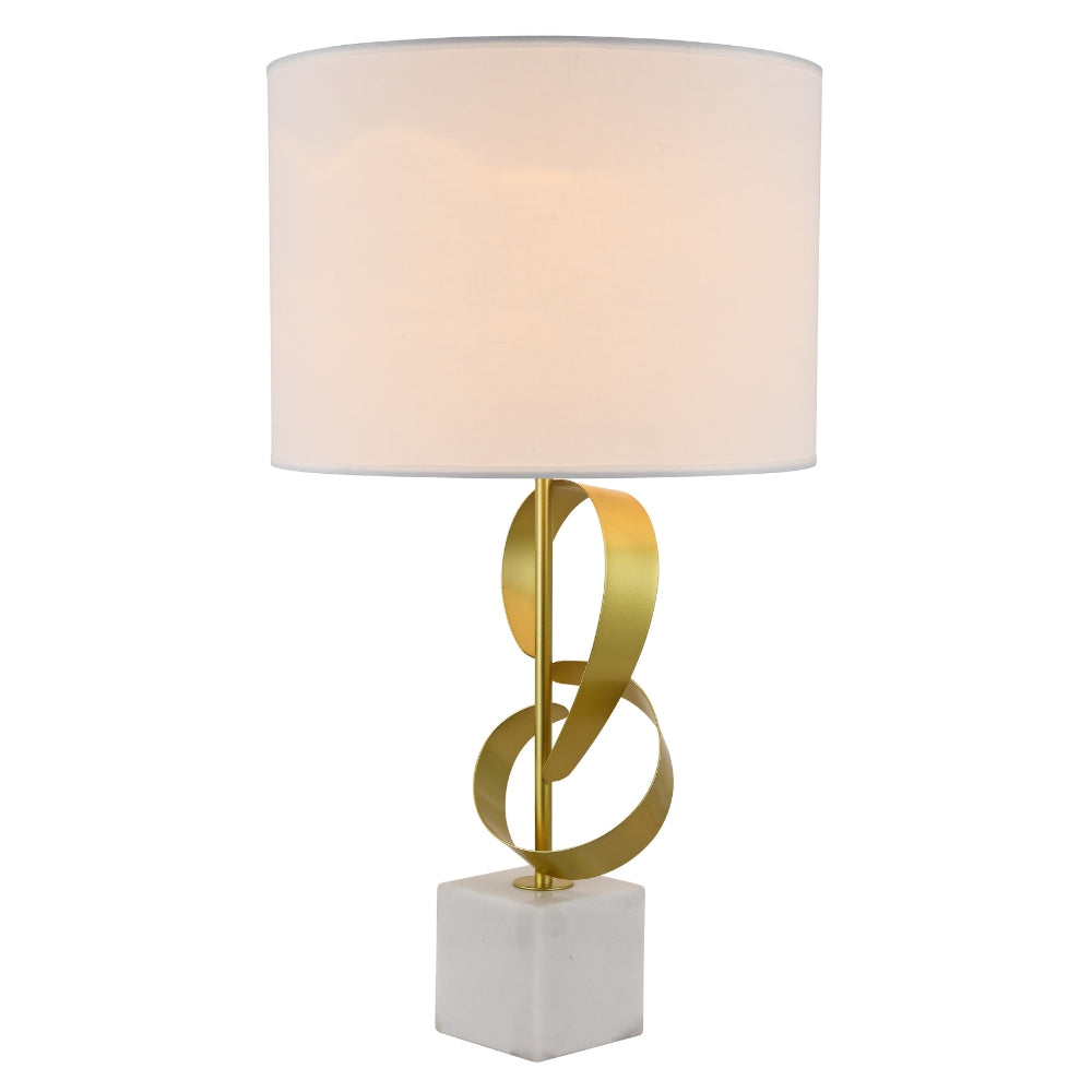 Mozart Gold & Marble Table Lamp - Future Light - LED Lights South Africa