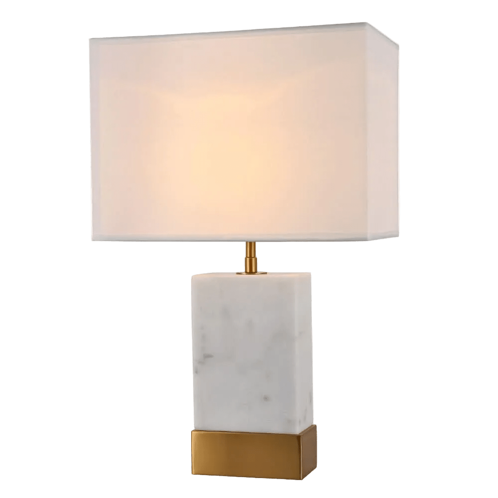 Bach Gold & Marble Table Lamp