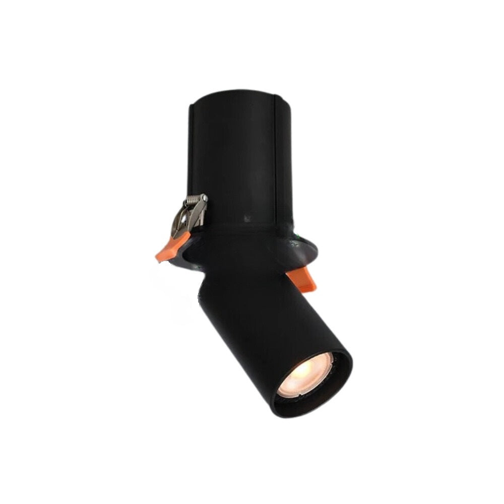 Hide Black Retractable Downlight Holder - Future Light - LED Lights South Africa