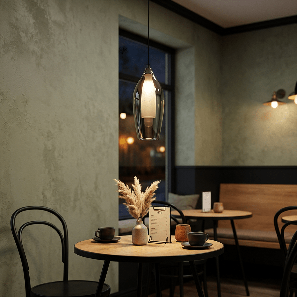 Nelo Black Smoke Pendant Light