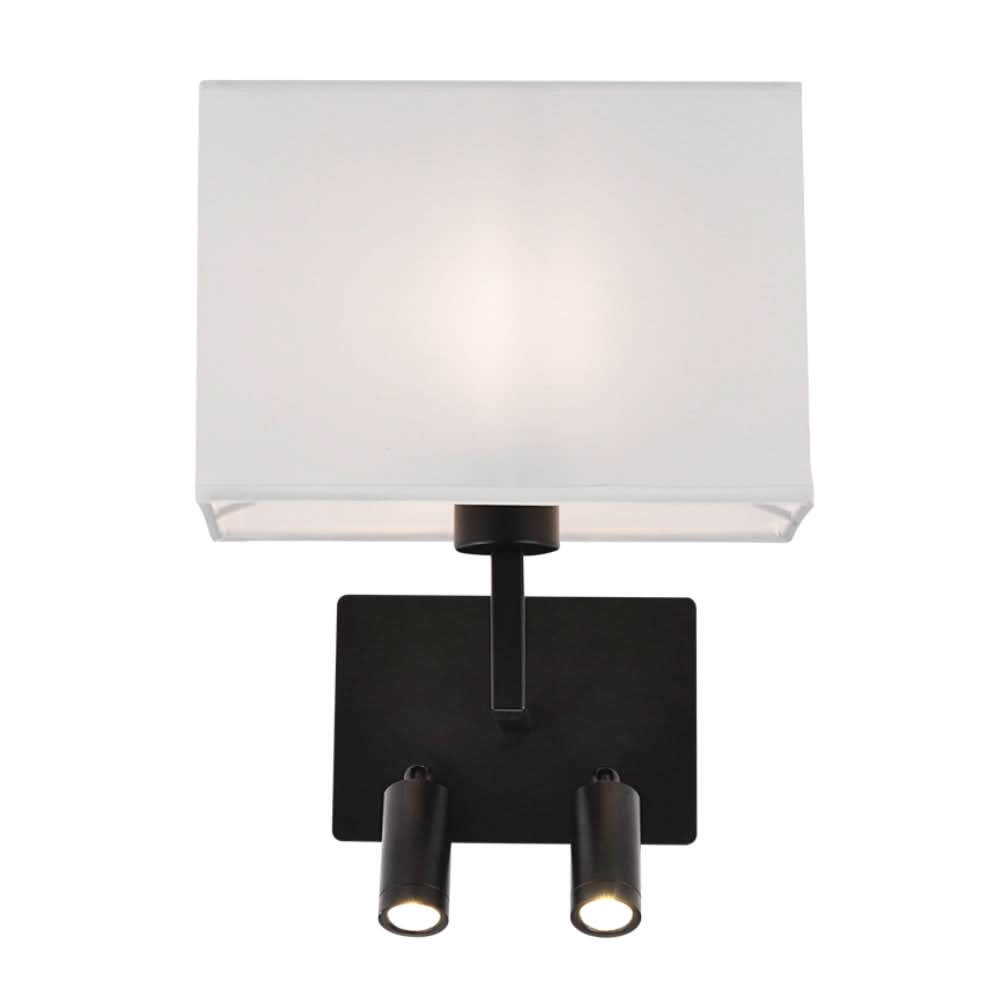 Mata Black Bedside Wall & Reading Light