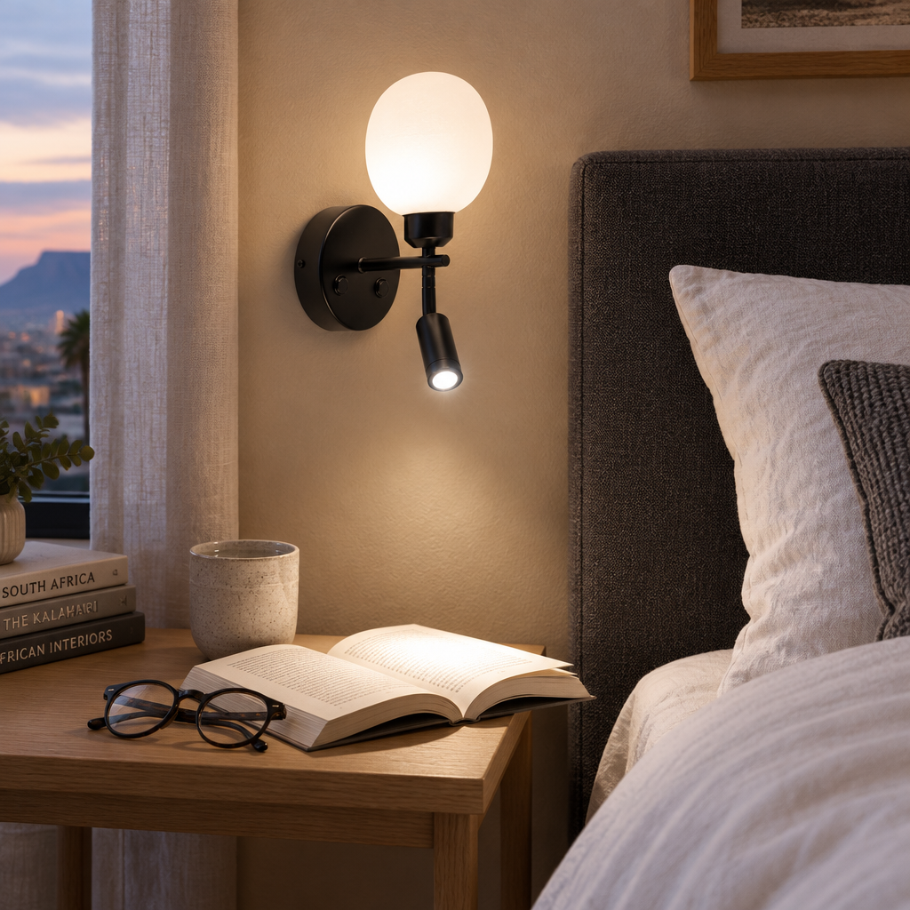 Noma Black Wall & Reading Light