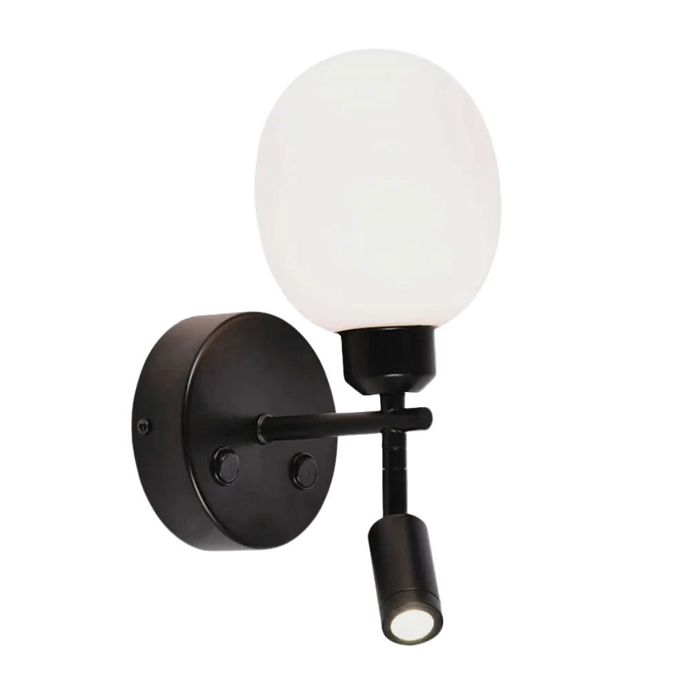 Noma Black Wall & Reading Light