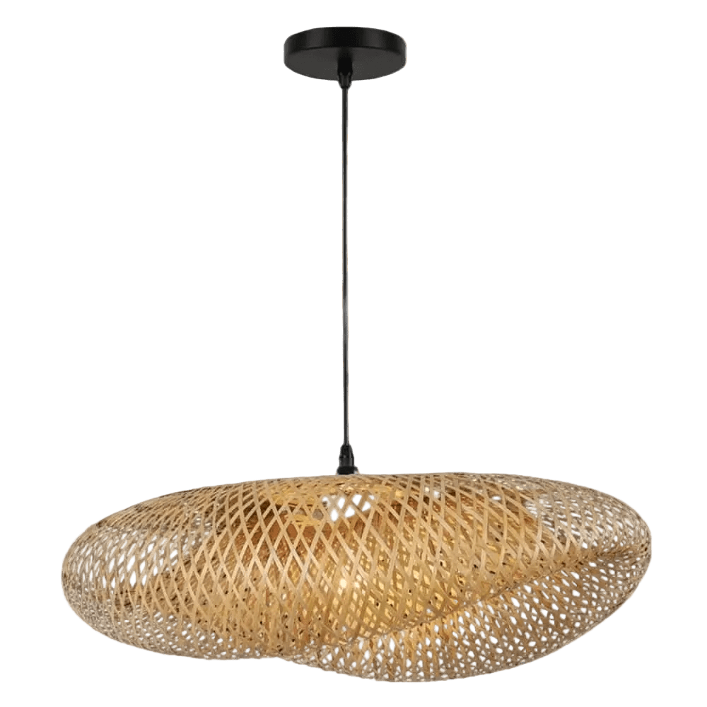 Large Bamboo Pendant Light
