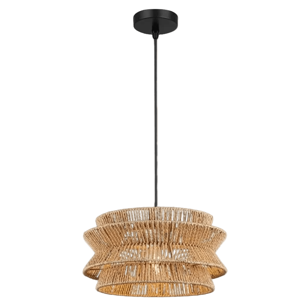 Large Paper String Pendant Light